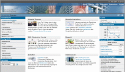Homepage der Bundesbank
